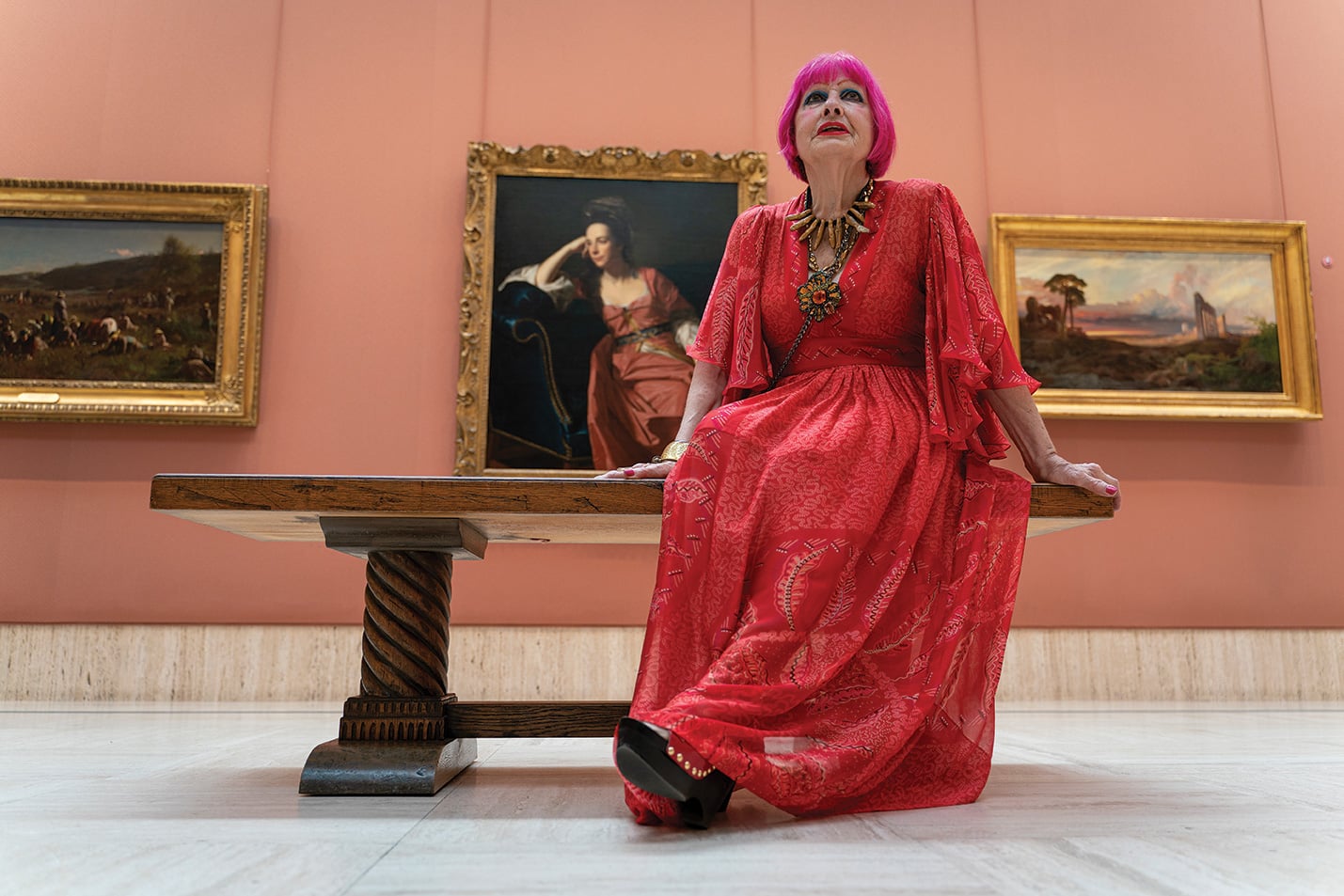 Sandra Rhodes Works Around Town with Zandra Rhodes - San Diego Home/Garden Lifestyles