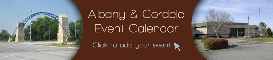 Albany Cordele County Calendar Header