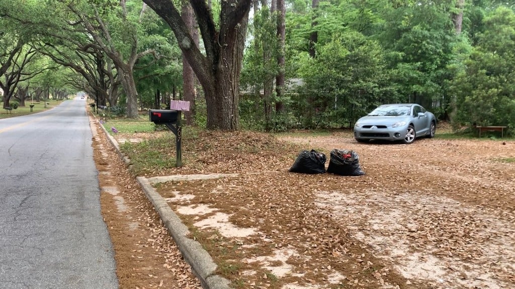 Trash Outside Container