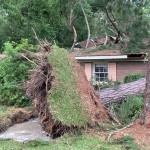Gov. Kemp Tours Adel To Get First Hand Look At Devastating Storm Damage