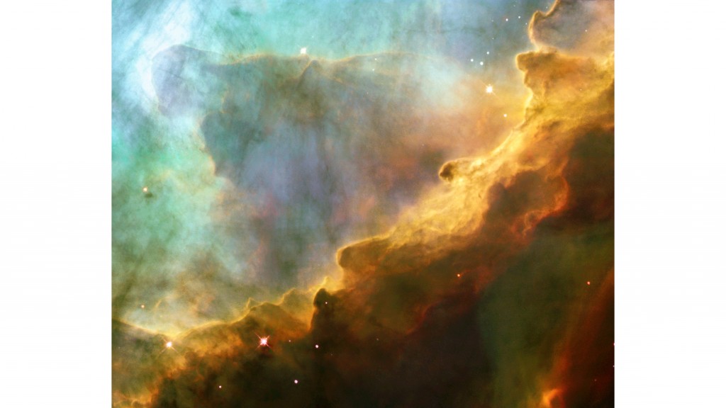 A Perfect Storm Of Turbulent Gases In The Omega/swan Nebula (m17)
