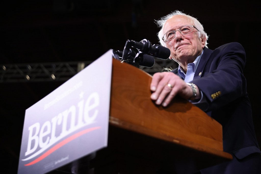 Presidential Candidate Bernie Sanders Holds Super Tuesday Night Rally In Vermont