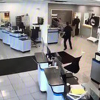 Ceiling Falls During Tornado