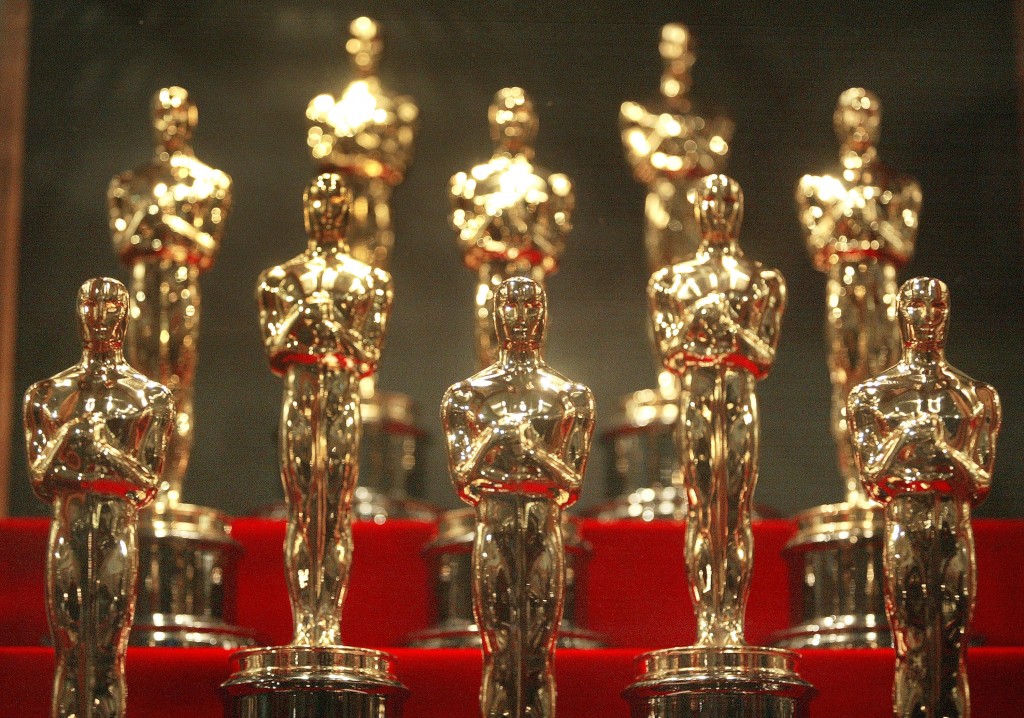 Oscar Statuettes On Display At Chicago Museum Of Science & Industry