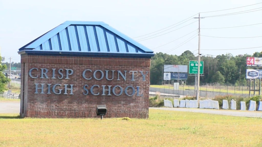 Crisp County High School Sign