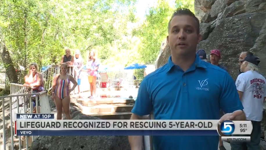 Community Recognizes Lifeguard For Rescuing 5 Year Old Boy