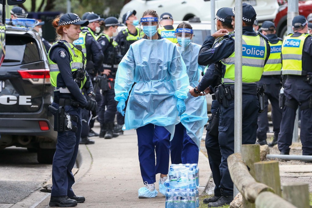 Melbourne Residents On Stay At Home Orders As Victoria Imposes Further Postcode Lockdowns As Covid 19 Cases Rise