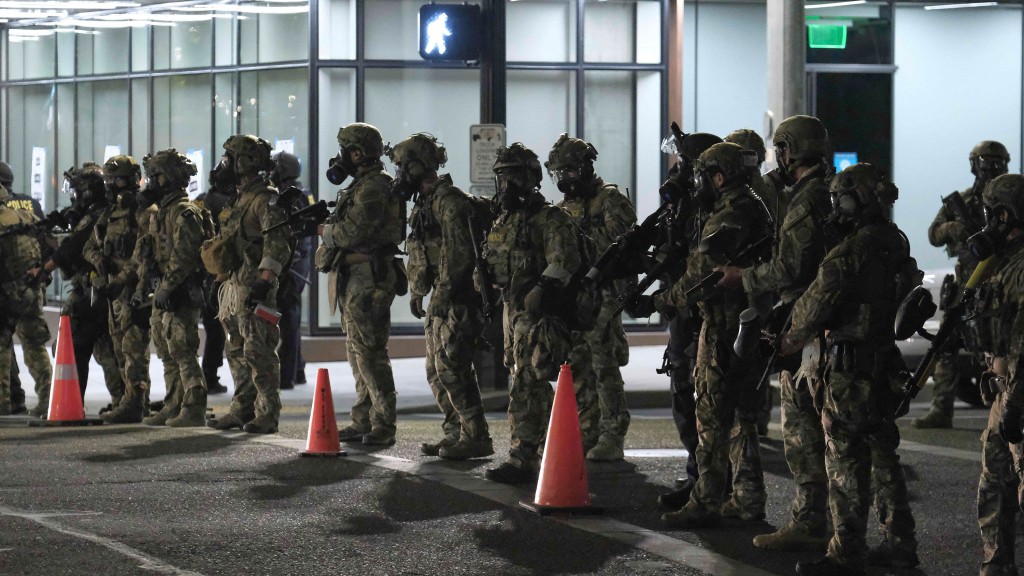 Or: Federal Officers Clear Portland Protest With Tear Gas Again