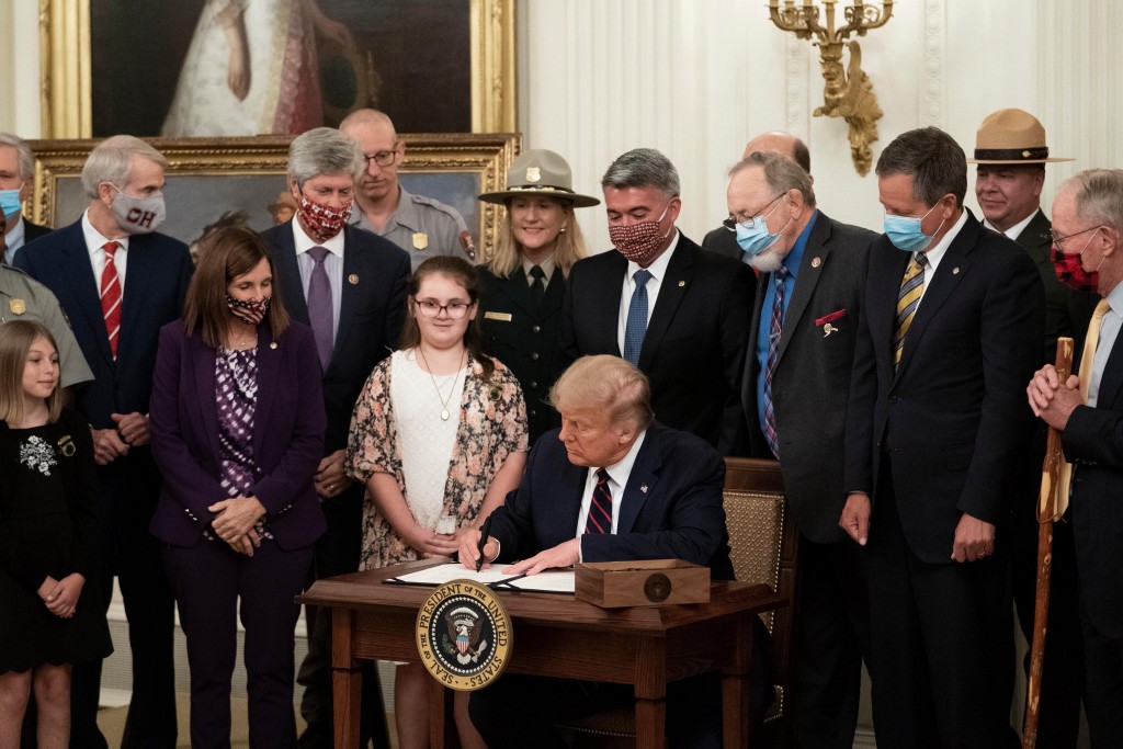 President Trump Holds Signing Ceremony For Great American Outdoors Act