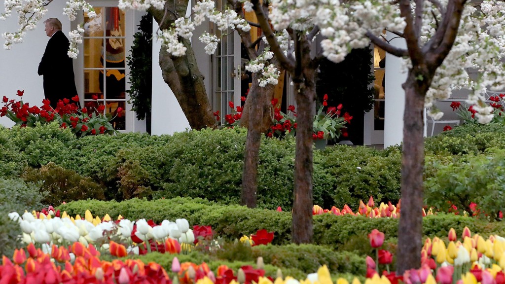 President Trump Departs White House En Route To Florida
