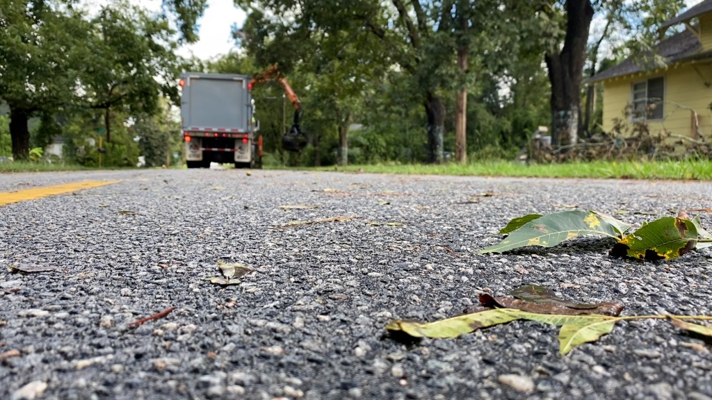 Debris With Truck