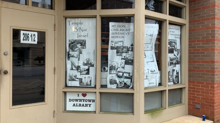 Downtown Albany Business Front
