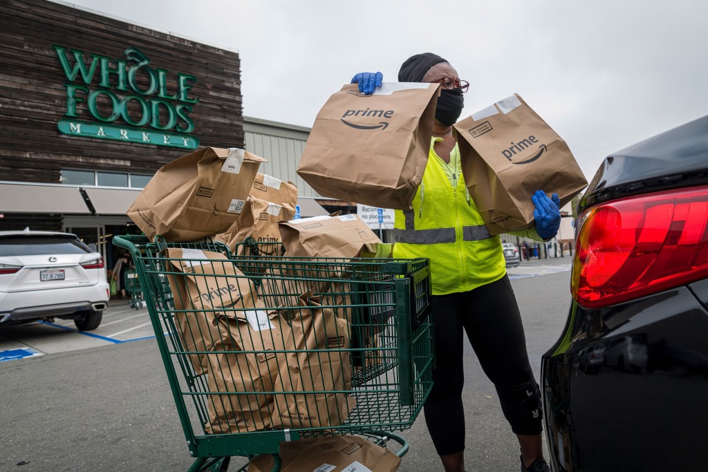 Whole Foods Is Left Behind In Amazon's Pandemic Fueled Boom