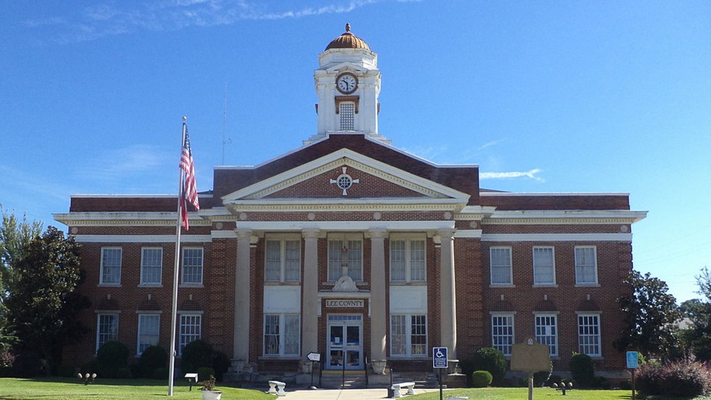 Lee County Courthouse Large