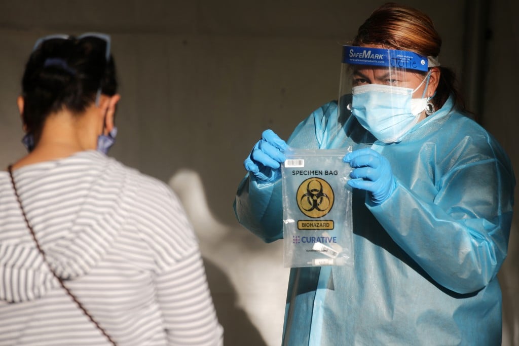 Amid Lockdown, Thousands Wait To Get Tested For Covid 19 In Los Angeles County