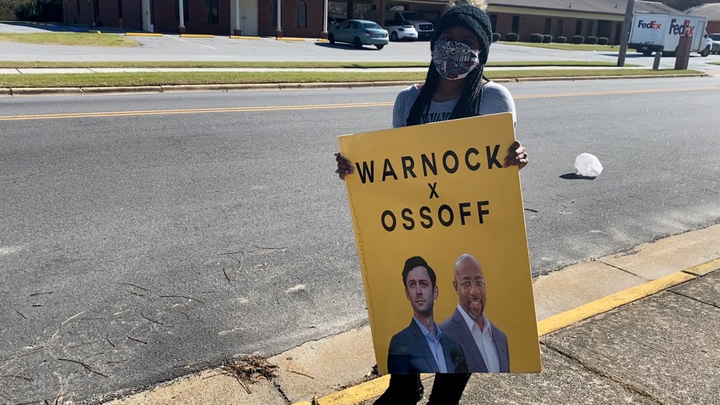 Girl With Sign