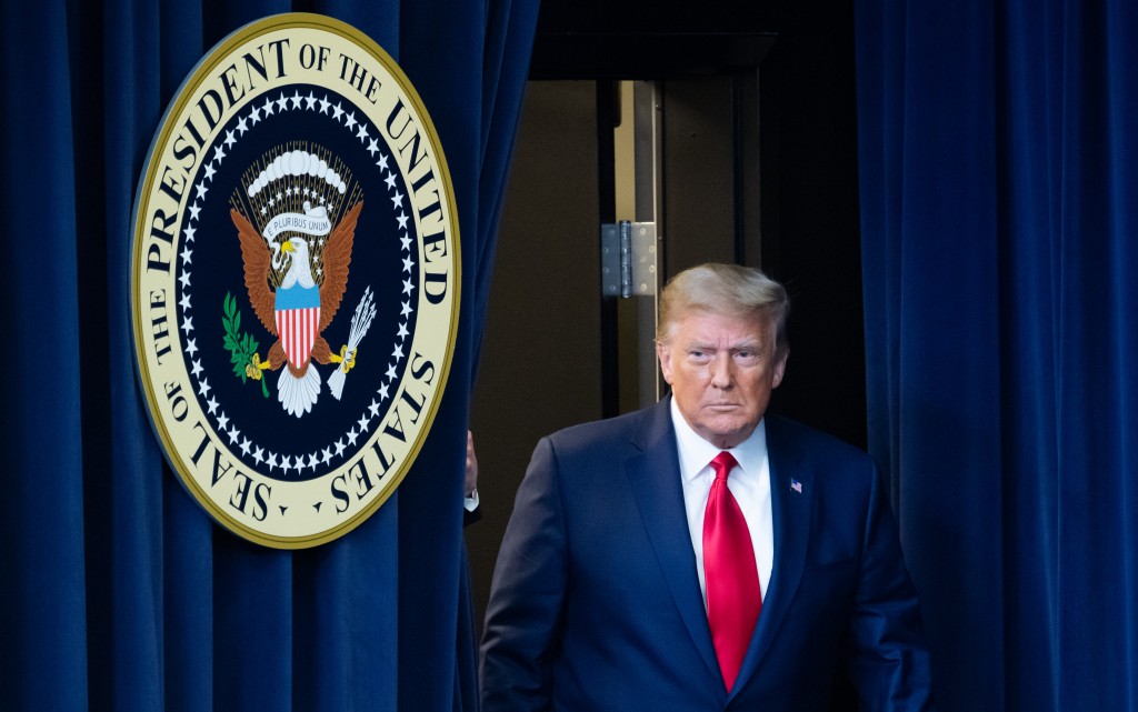 Us Politics Trump Health Virus
