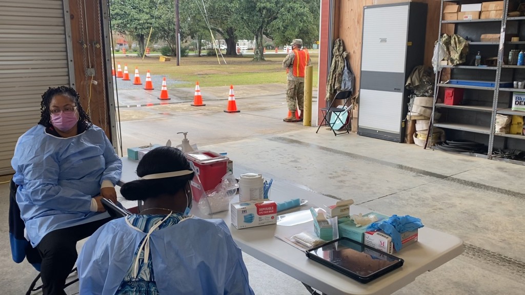 Low Turnout On Opening Day Of Gema Vaccination Site In Dougherty County Prompts Response From Local Leaders
