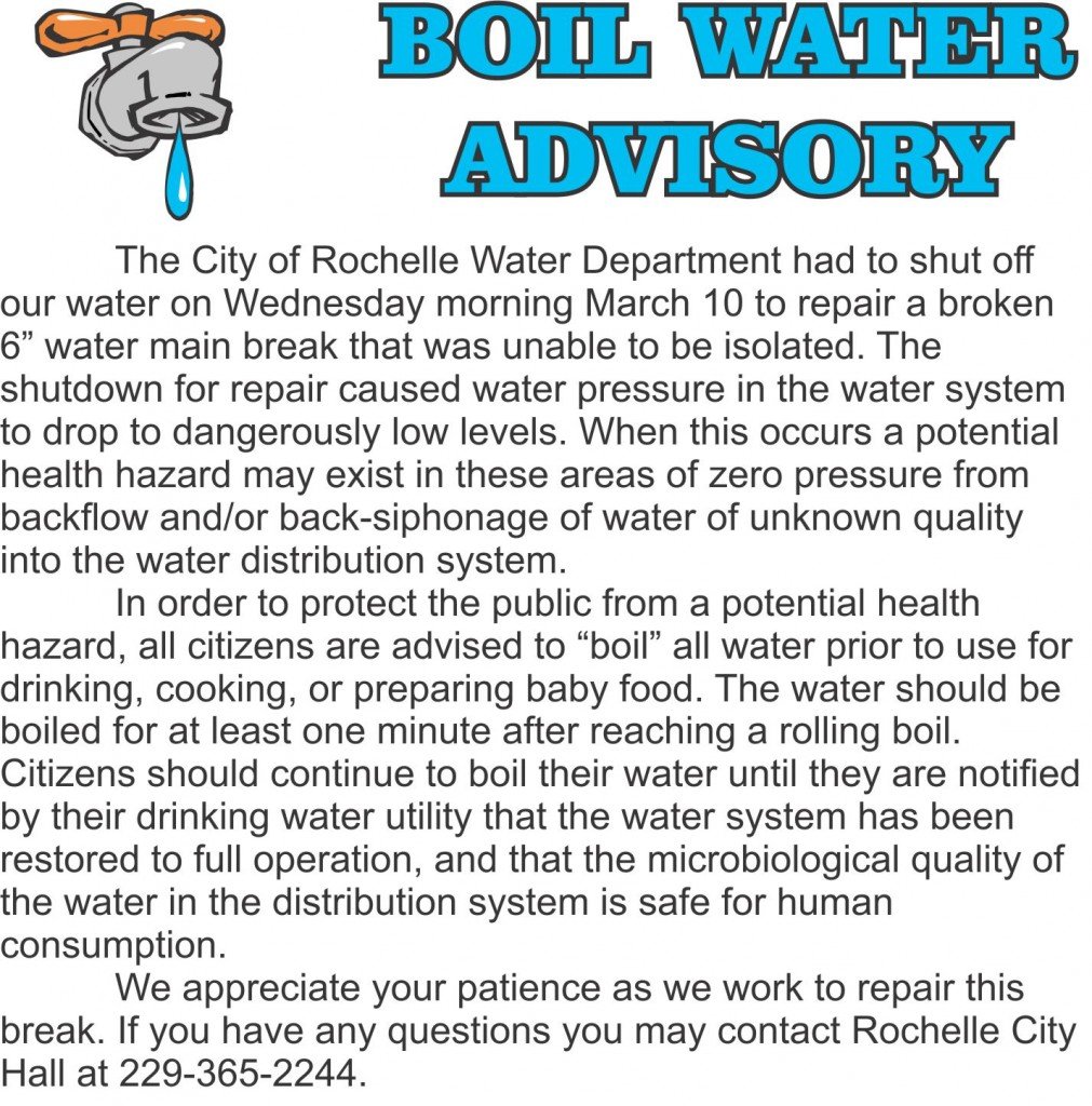 Boil Water Advisory 3102021