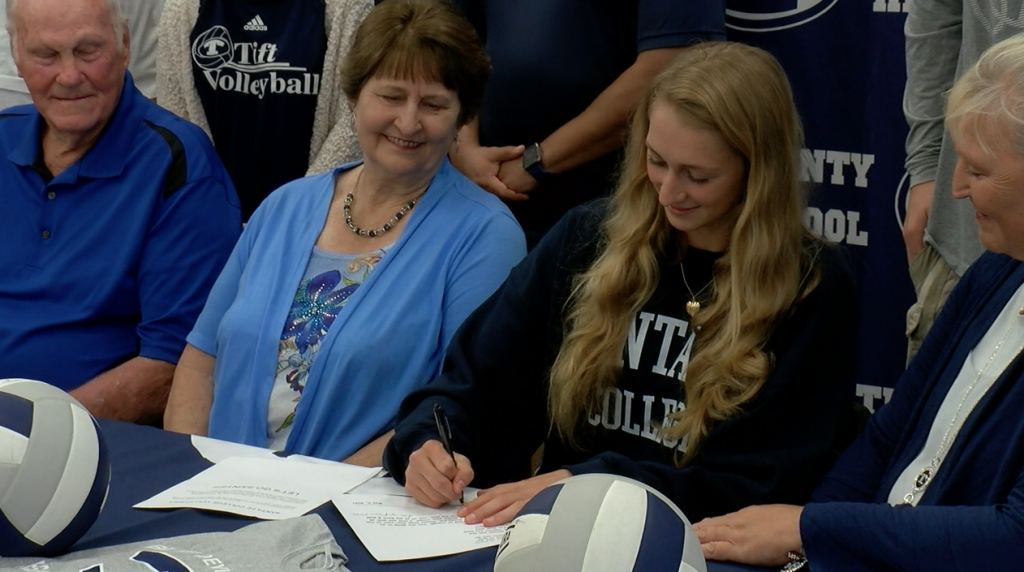 Tift County's Cali Conner Becomes First Female Blue Devil To Sign With A Collegiate Volleyball Program