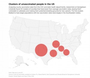Unvaccinated Clusters
