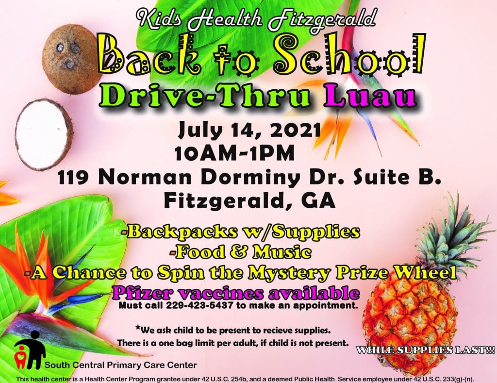 Fitzgerald Back To School Luau 1