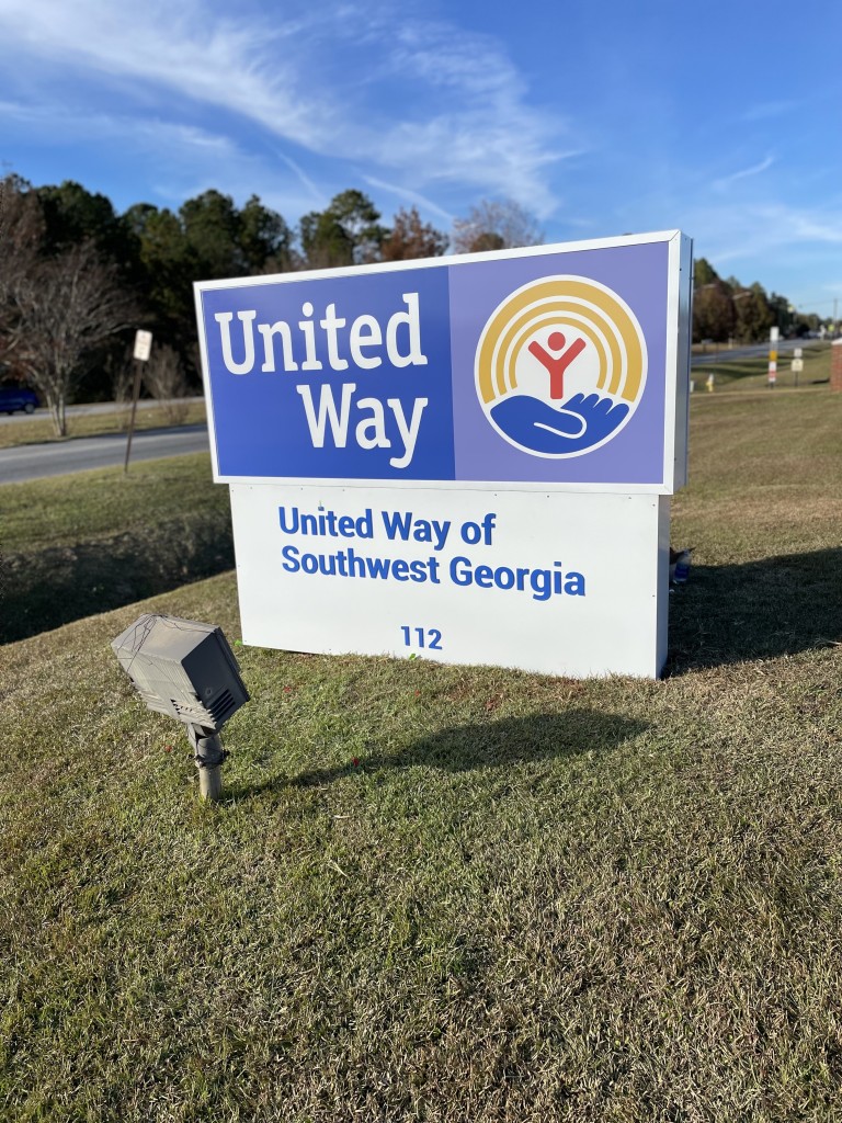 United Way Swga Sign