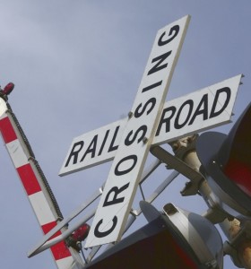 Railroad Crossing Art