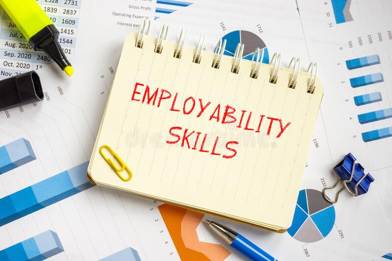 Financial Concept Employability Skills Sign Page Financial Concept Employability Skills Sign 232127053