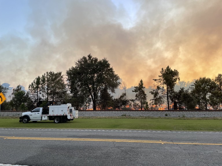 adel lumber fire