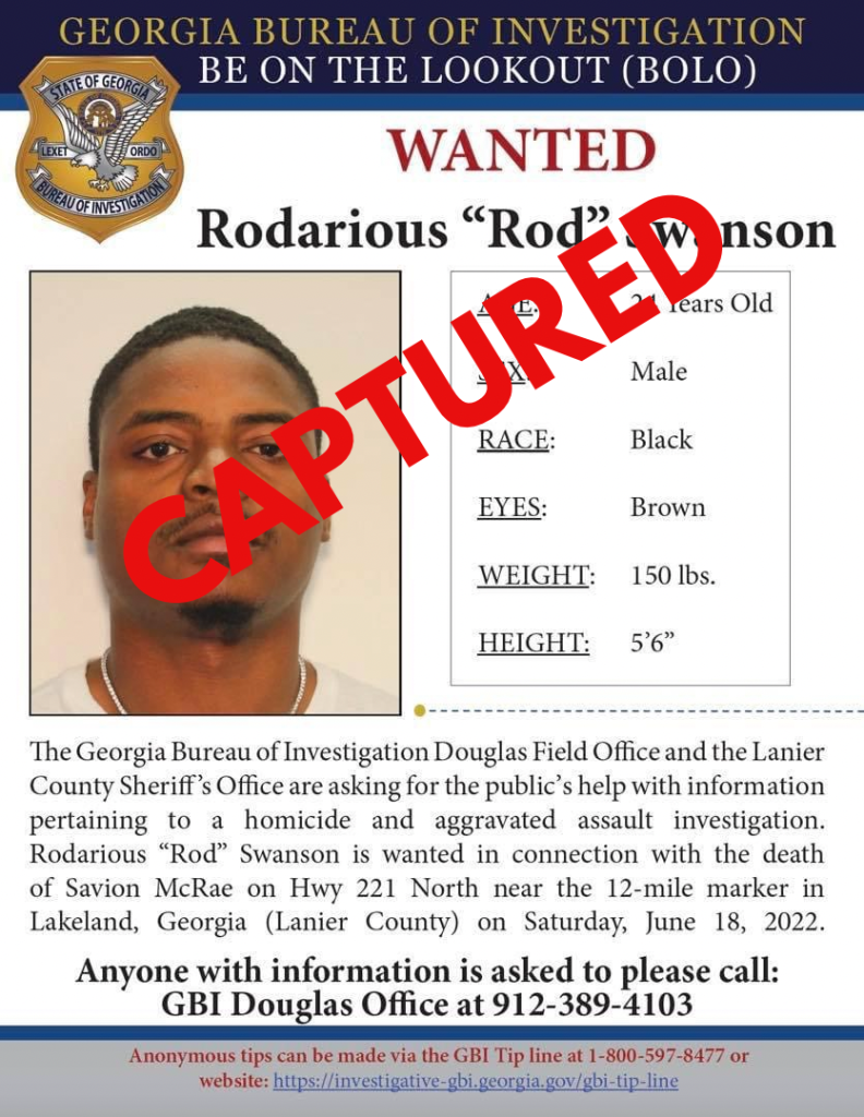 Captured Rod Swanson