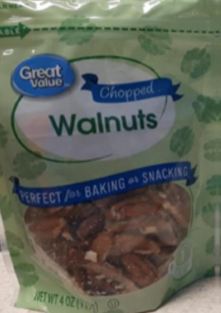 Label Walnut Front