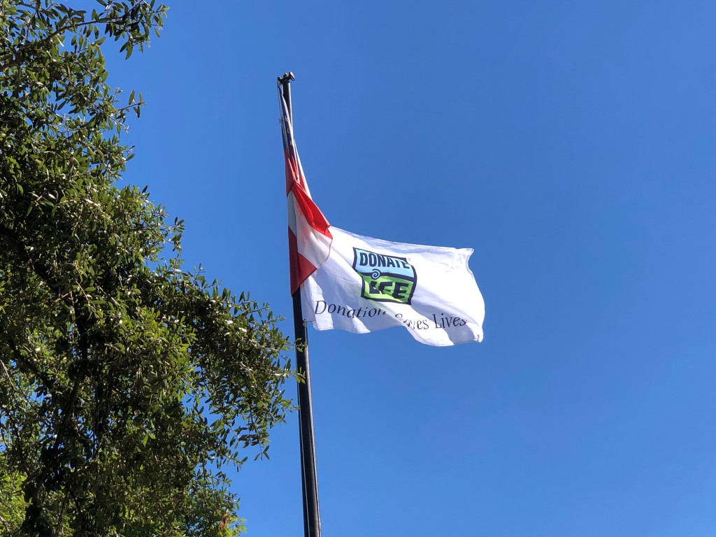 Donate Life Flag