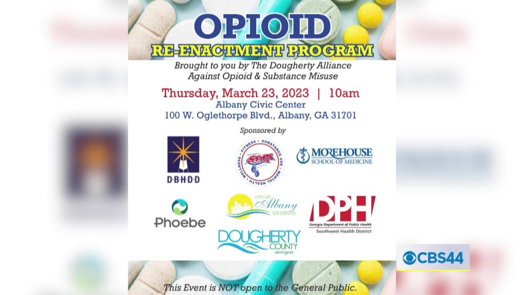 Opioid Reenactment To Show The Dangers Of Opioids