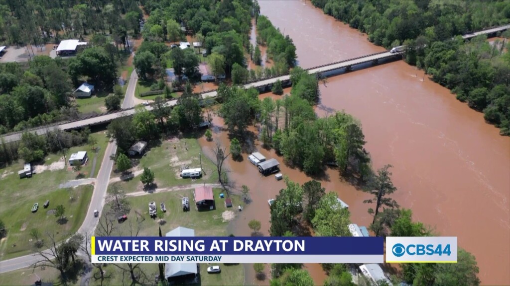 Water Rising At Drayton