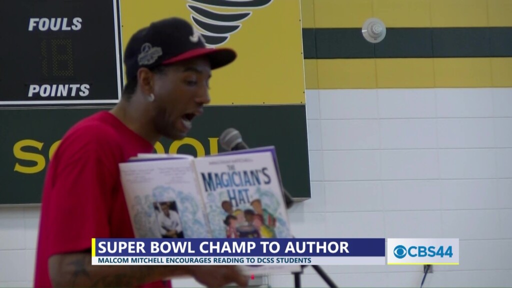 Super Bowl Champion And Children's Author, Malcom Mitchell