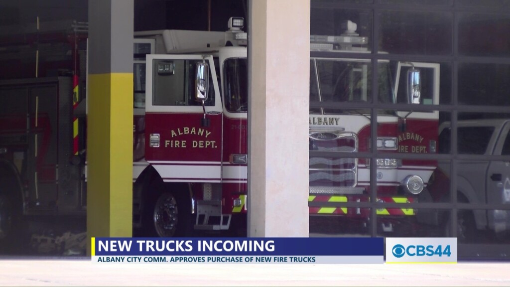 Albany City Commission Approves The Purchase Of Four New Fire Trucks