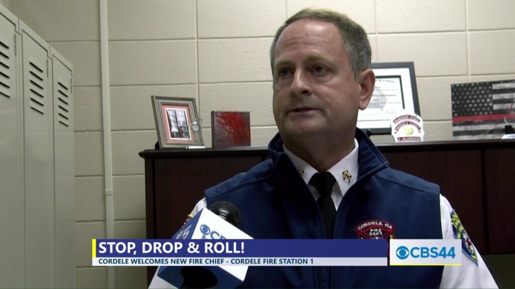 City Of Cordele Welcomes New Fire Chief