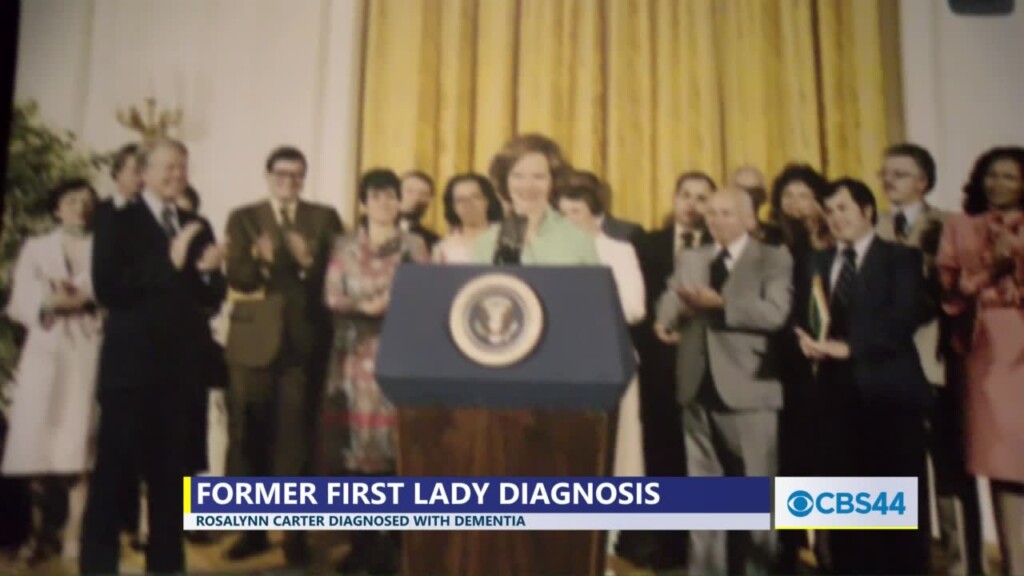 Former First Lady Rosalynn Carter Diagnosed With Dementia