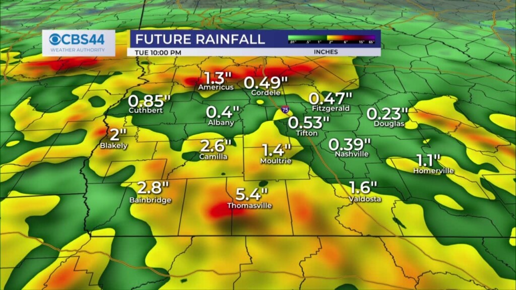 Cbs 44 Weather Authority Forecast: May 22, 2023