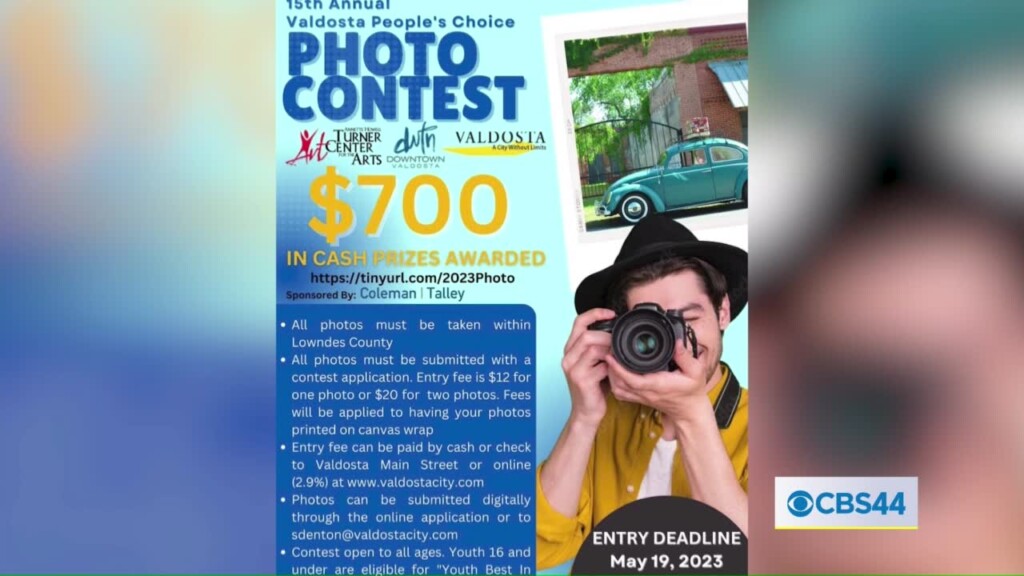 City Of Valdosta And Turner Arts Center To Hold People's Choice Photo Contest