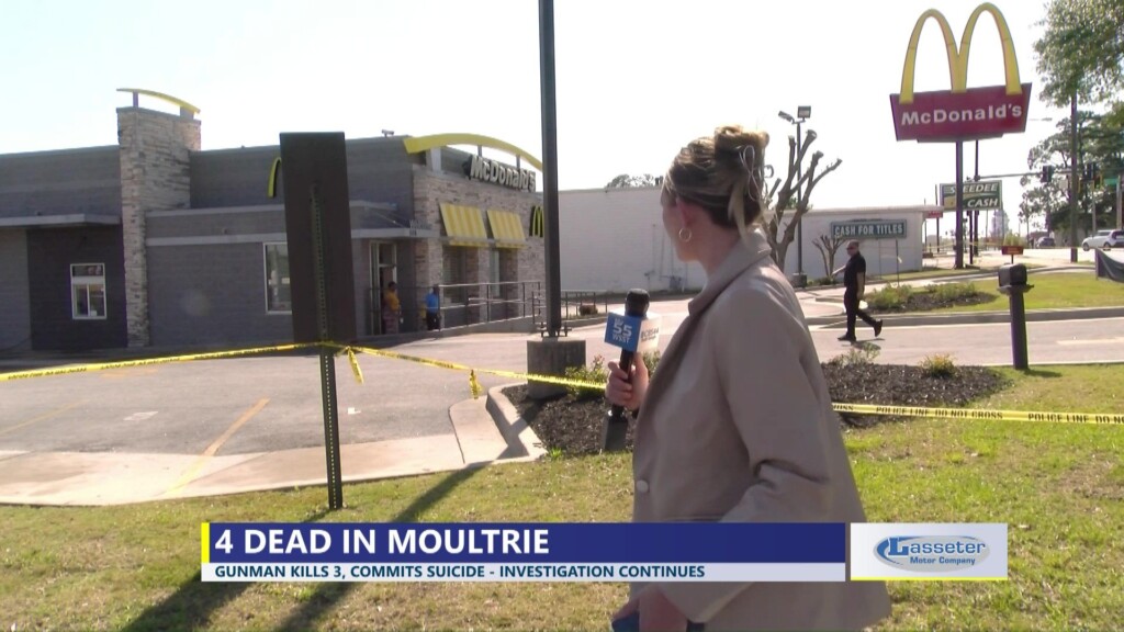 4 Dead In Moultrie, Including Suspected Shooter, After Series Of Shootings