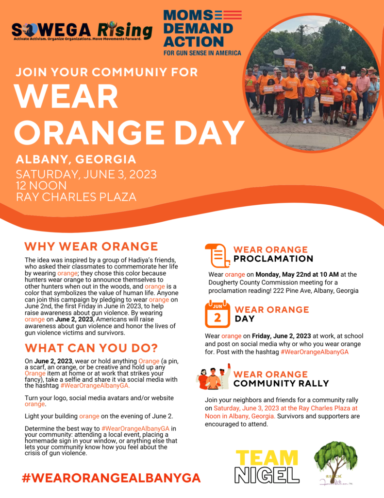 Wear Orange Day 2023 1