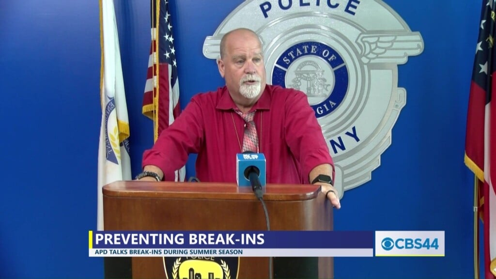 Apd Talks Preventing Break Ins During Summer Season