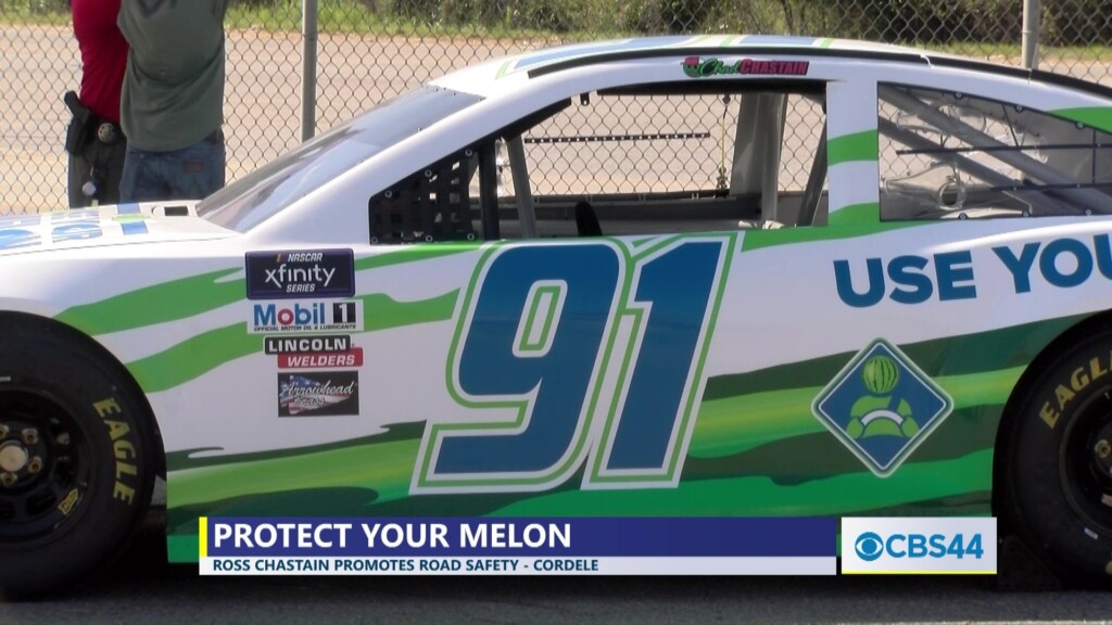 'protect Your Melon': Nascar Driver Ross Chastain Promotes Driver Safety