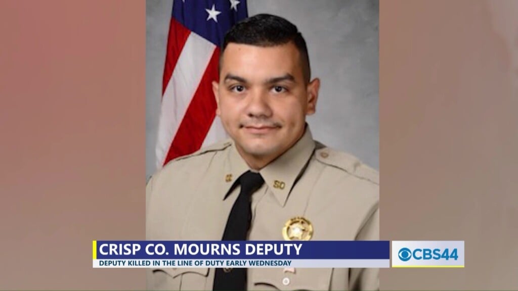 'hero Is The Title We Bestow Upon Him Today' ; Crisp Co. Sheriff's Office Mourns The Loss Of Deputy Tyee Browne