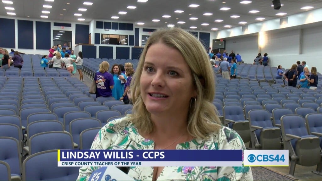 Crisp Co. Schools Names Lindsay Willis Teacher Of The Year