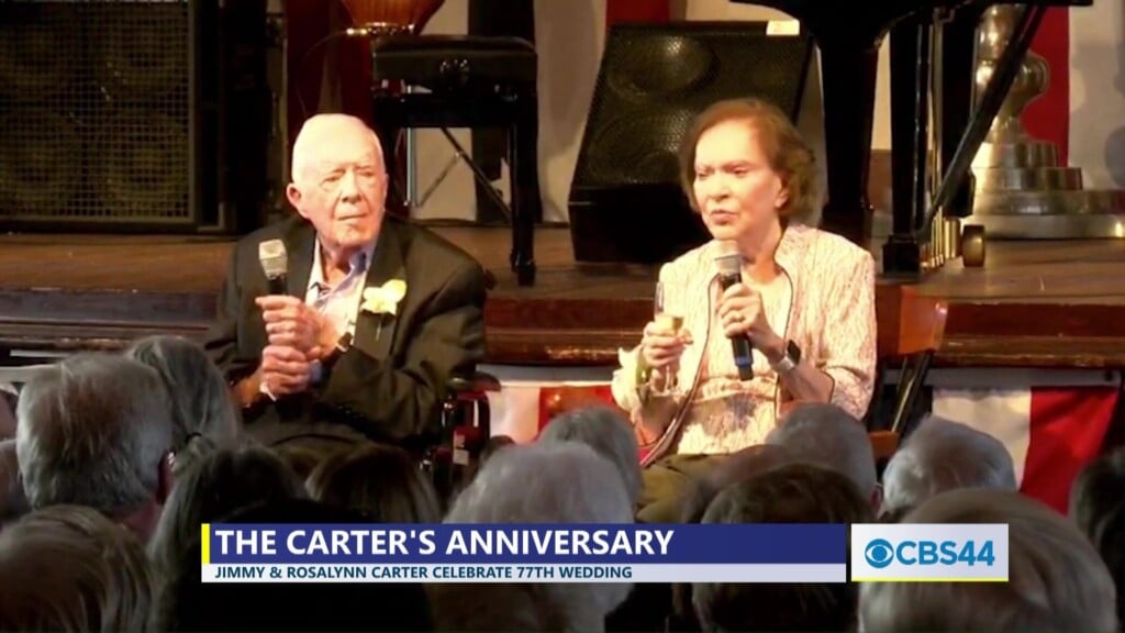 Former President Jimmy & Rosalynn Carter Celebrate 77th Wedding Anniversary