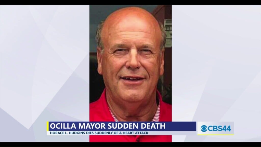 Ocilla Mayor Dies Suddenly; Funeral Arrangements Made