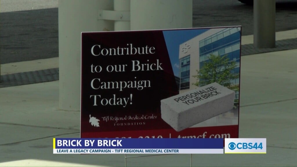 Buy A Brick, Leave A Legacy Campaign At Tift Regional Medical Center